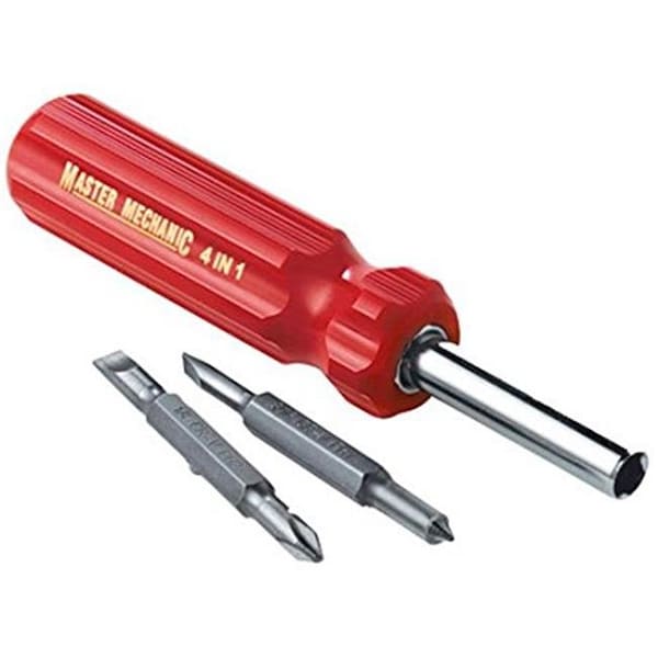Hangzhou Great Star Industrial Hangzhou Great Star Industrial 578037 4 in. Master Mechanic; 4 in 1 Screwdriver 578037 - main